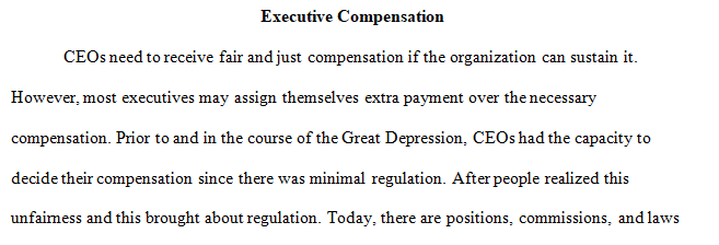 Review the Coleman (2016) article on executive compensation