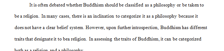 Is Buddhism a religion a philosophy or both