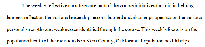 Population health concerns in Kern County in California