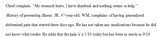 What diagnostic tests would be appropriate for this case and how would the results be used to make a diagnosis