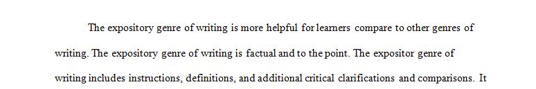 What genres of writing do you think would be most helpful for learners  