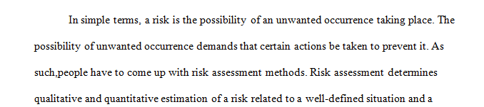 Which risk assessment method would you prefer to use