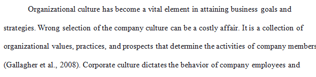 How would you categorize your current organization's culture