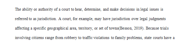 What is jurisdiction and how does it impact state and federal courts