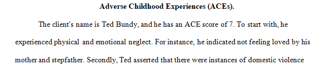 Complete the 10-question Adverse Childhood Experience (ACE) Questionnaire