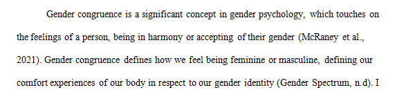 5 journal entries regarding any topic in relation to gender   