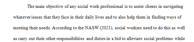 Apply ethical decision making to a true-to-life scenario in social work practice.