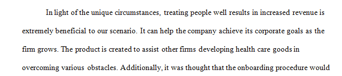 ABC Company a midsize organization founded in 2010 is a health care company specializing in hospital products.