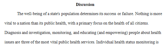 Describe the three essential public health services you think are most important