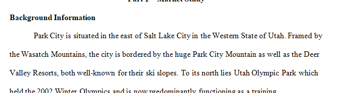 For the final cumulative project you will be performing an event impact analysis on your chosen event city.