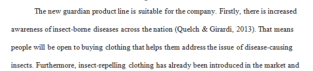 Is the new Guardian product line a good idea for the Classic Knitwear company