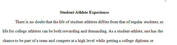 Research has shown that the time commitment required of student-athletes has negative consequences