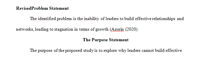 Discussion 1 - Purpose Statement Peer-Review