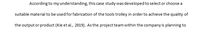 Describe the objective of this case study according to your understanding