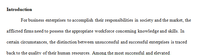 Describes the results of your assessment of the labor market from which your selected organization draws candidates for open positions.