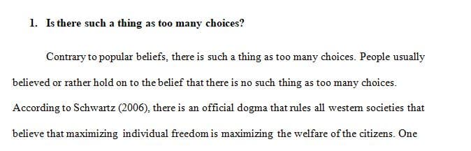 Is the famous ‘paradox of choice’ a myth