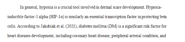 Literature review about Association of Hypoxia Inducible Factor-1