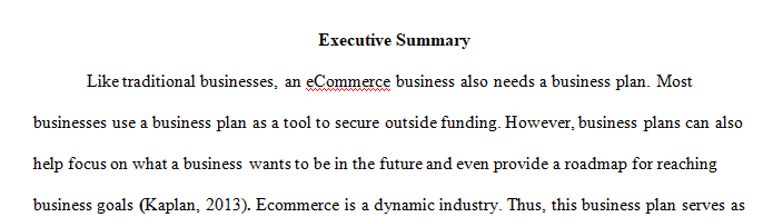 The purpose of the assignment is to provide you the experience of creating a unique E-Commerce solution. 