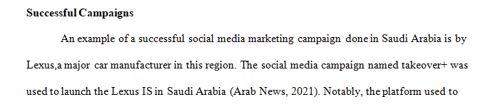 Two of the most creative/successful social media marketing campaigns in Saudi Arabia (In 2021-2022).