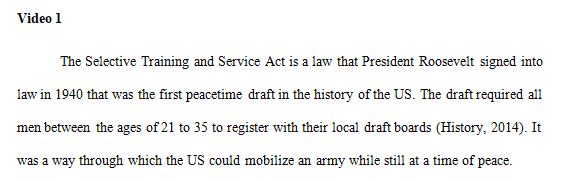 What is the Selective Training and Service Act and what did it say