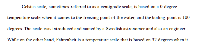 Why do you think that countries using the metric system prefer the Celsius scale over the Fahrenheit scale