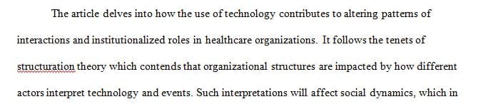 Barley 1986 Technology as an Occasion for Structuring.