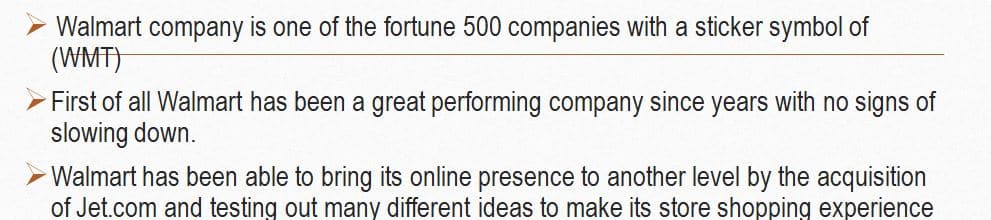 Select a Fortune 500 company or another company you are familiar with