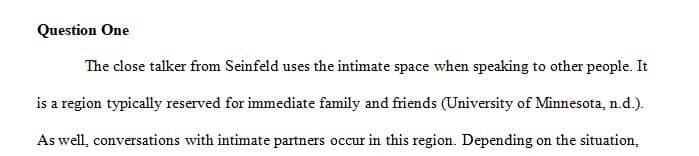 What spatial region does the close-talker prefer to speak to people in