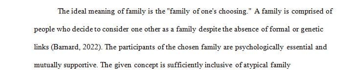 What is a definition of family that encompasses the different family structures prevalent today