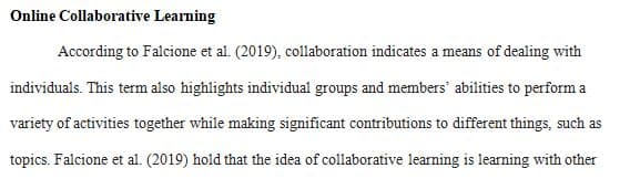 Describe how higher education instructors can manage collaborative learning groups in an online learning environment