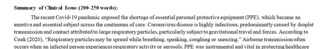 The first step of the evidence-based practice process is to evaluate a nursing practice environment