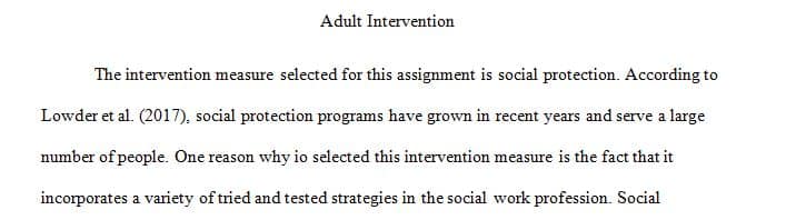 As an advanced-practice social worker, your toolbox should include tried and true interventions for use with adults