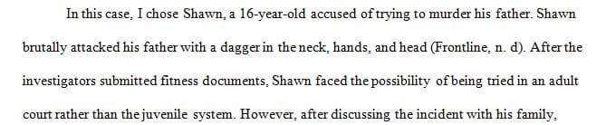 You are a juvenile corrections officer tasked with making recommendations to a judge for a juvenile’s entire course of treatment.