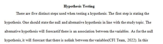 Discussion 2 - Hypothesis Testing
