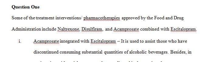 Explain the appropriate drug therapy for a patient who presents with MDD & history of alcohol abuse