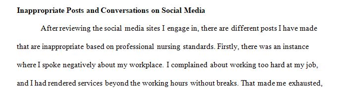 Social media plays a significant role in the lives of nurses in both their professional and personal lives